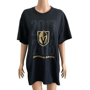 Las Vegas Golden Knights T-shirt Mens 3XL NHL Hockey Inaugural 2017